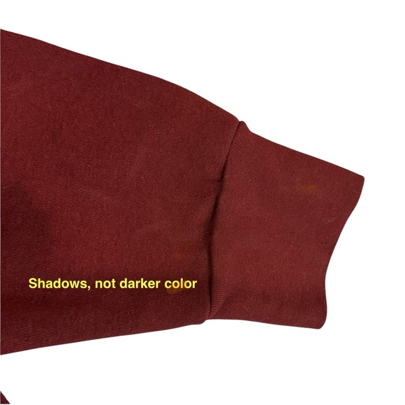 WEWOREWHAT Women’s Sweatshirt, Burgundy, New W/Tags Size Medium. Nice! - Picture 8 of 13